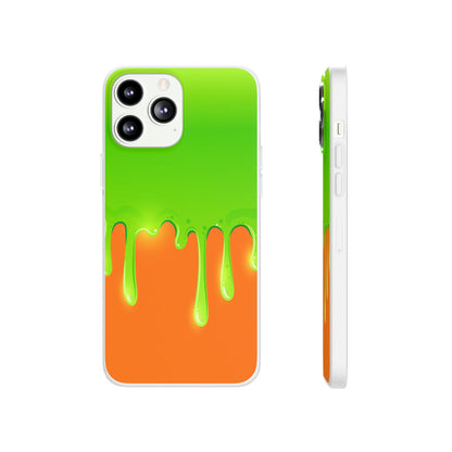 Green Slime Flexi Cases