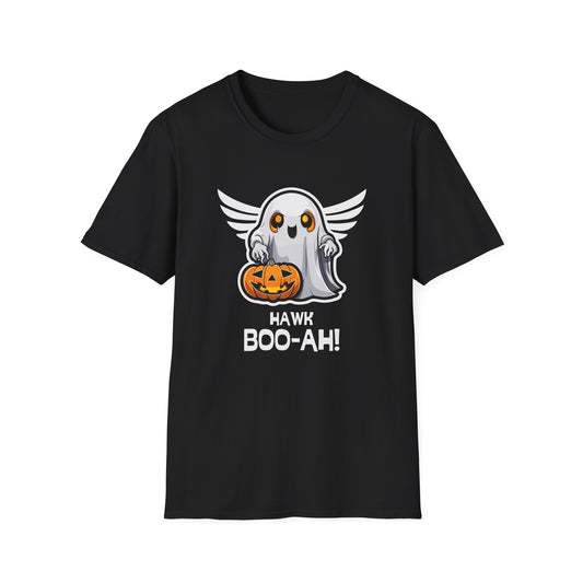 Hawk Boo-Ah! Ghost Unisex Softstyle T-Shirt