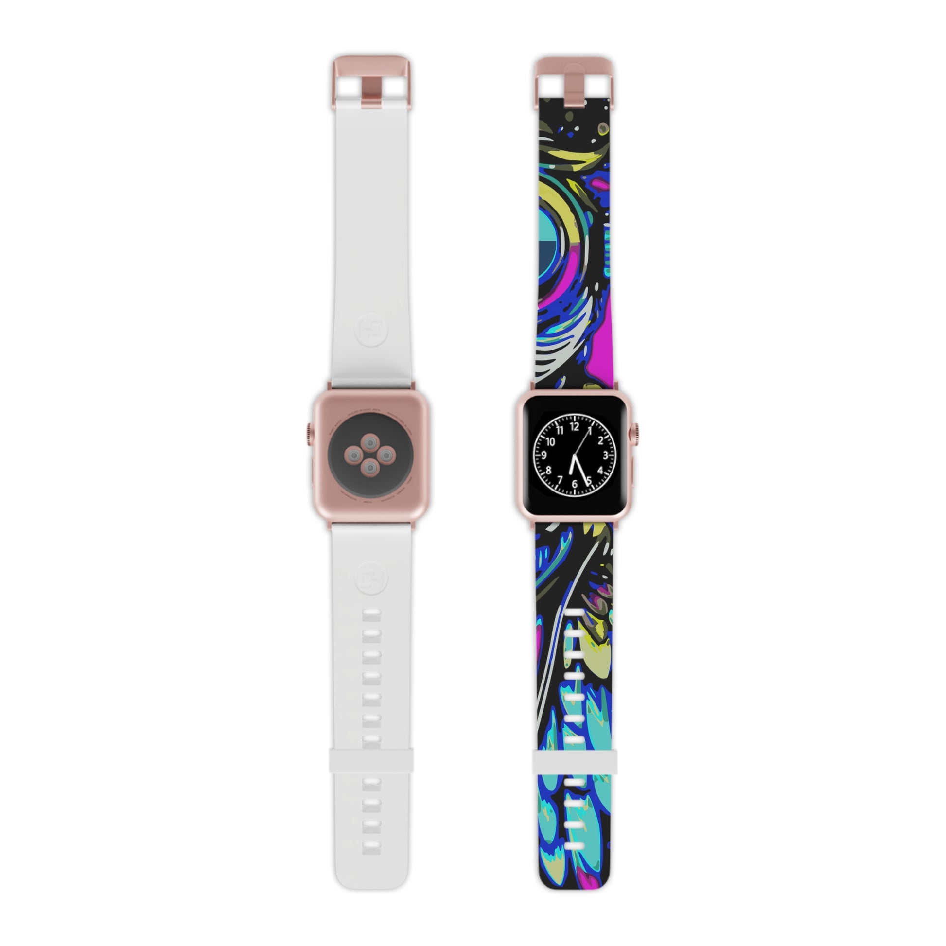 Cyberpunk Owl Watch Band for Apple Watch (Black)