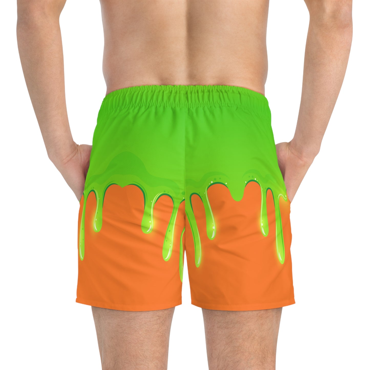 Green Slime Swim Trunks