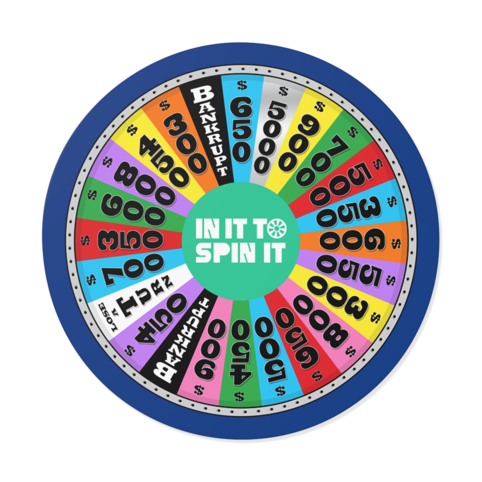 Wheel of Fortune Stickers