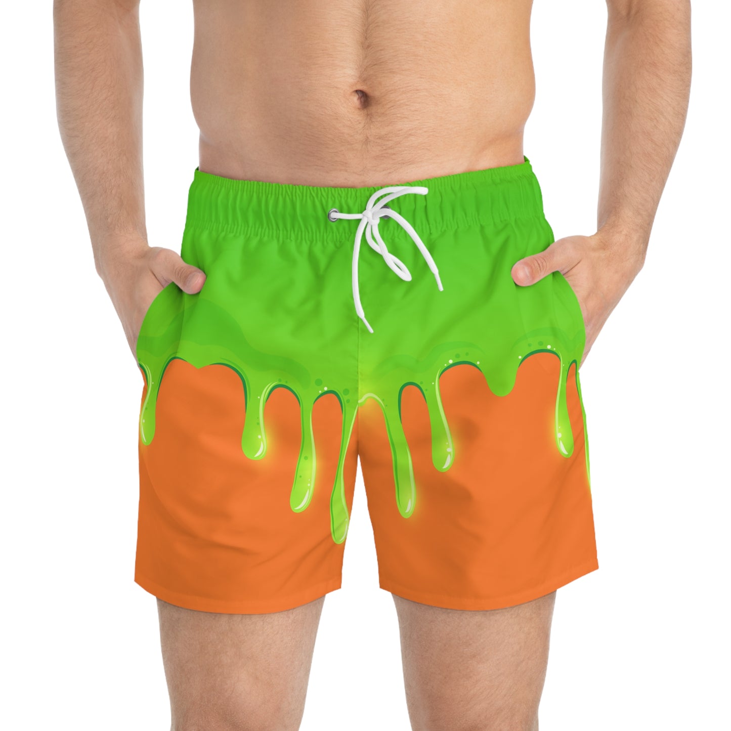 Green Slime Swim Trunks