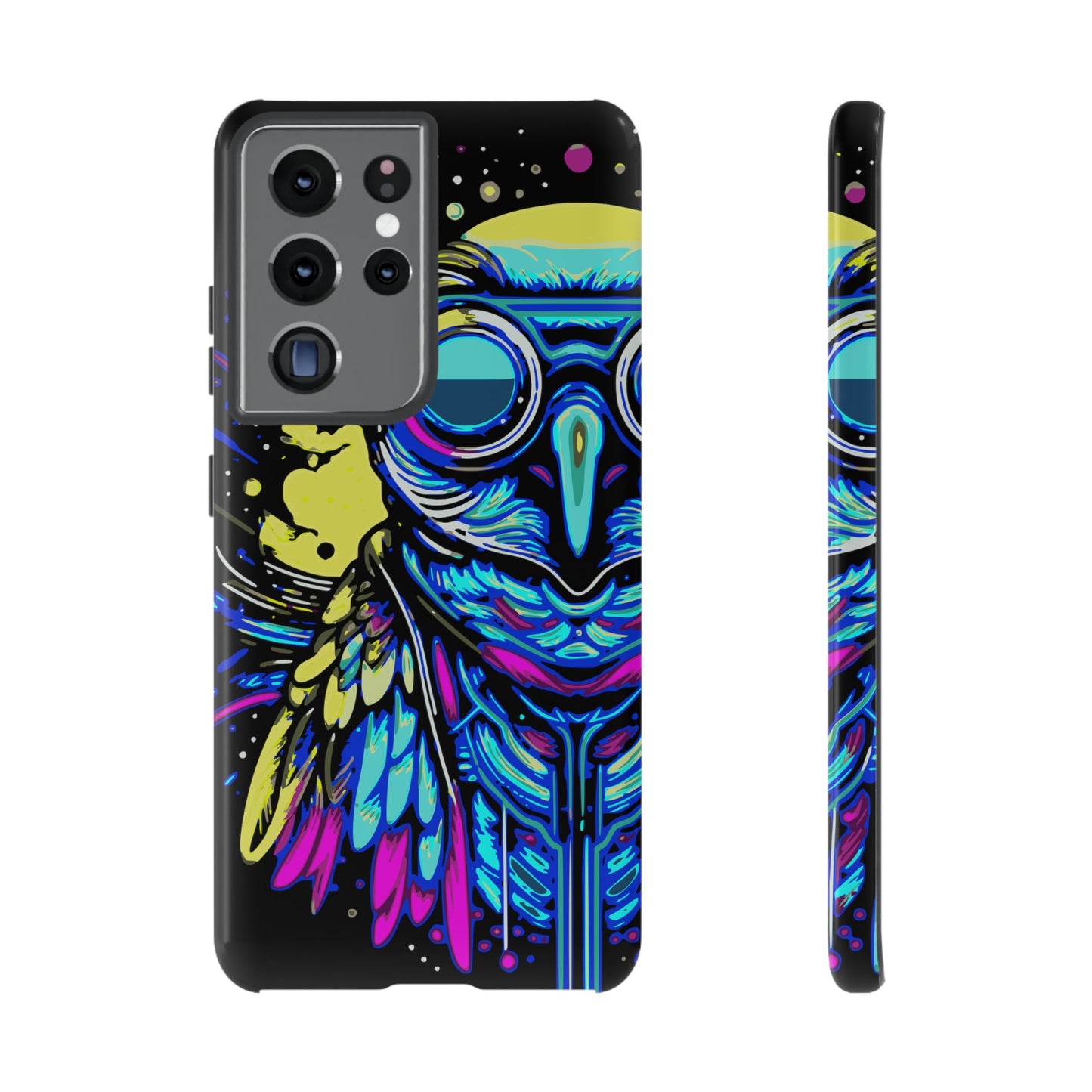 Cyberpunk Owl Tough Cases (Black)