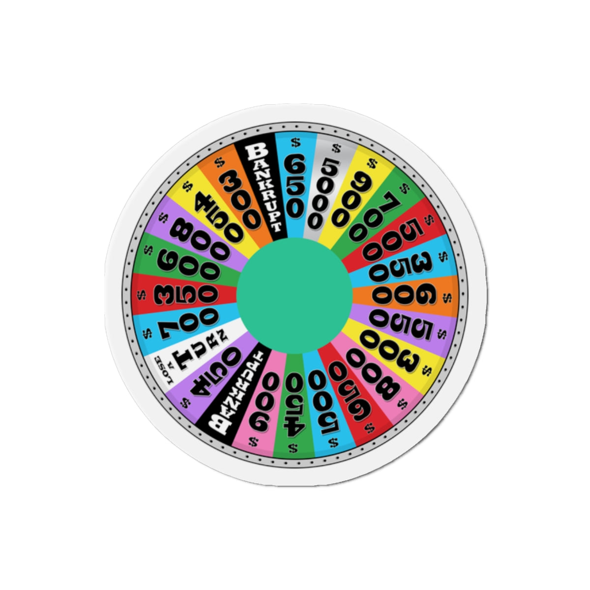 Wheel of Fortune Magnet