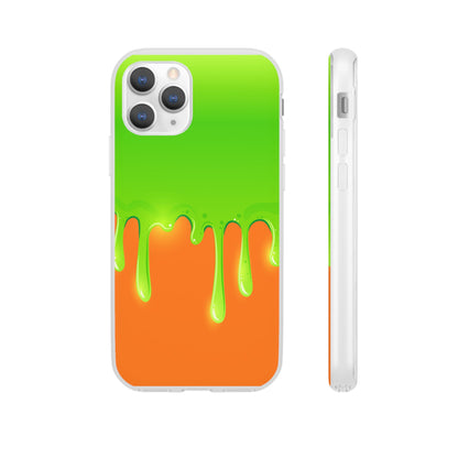 Green Slime Flexi Cases