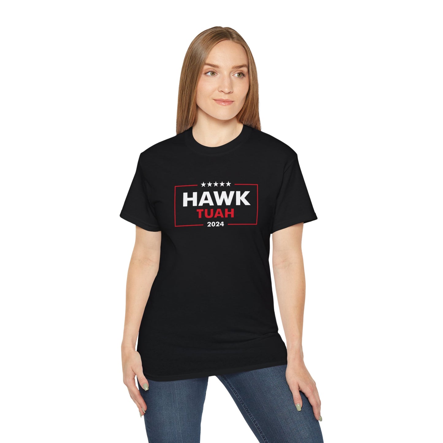 Hawk Tuah 2024 Unisex Ultra Cotton Tee