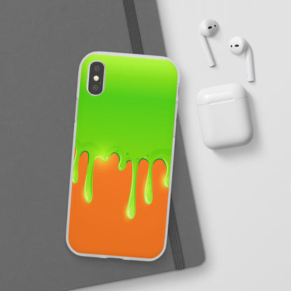 Green Slime Flexi Cases