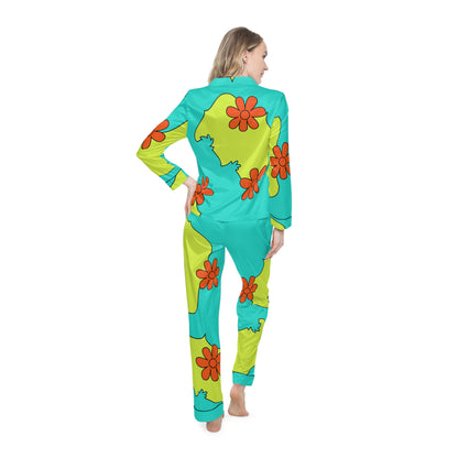 Groovy Women's Satin Pajamas