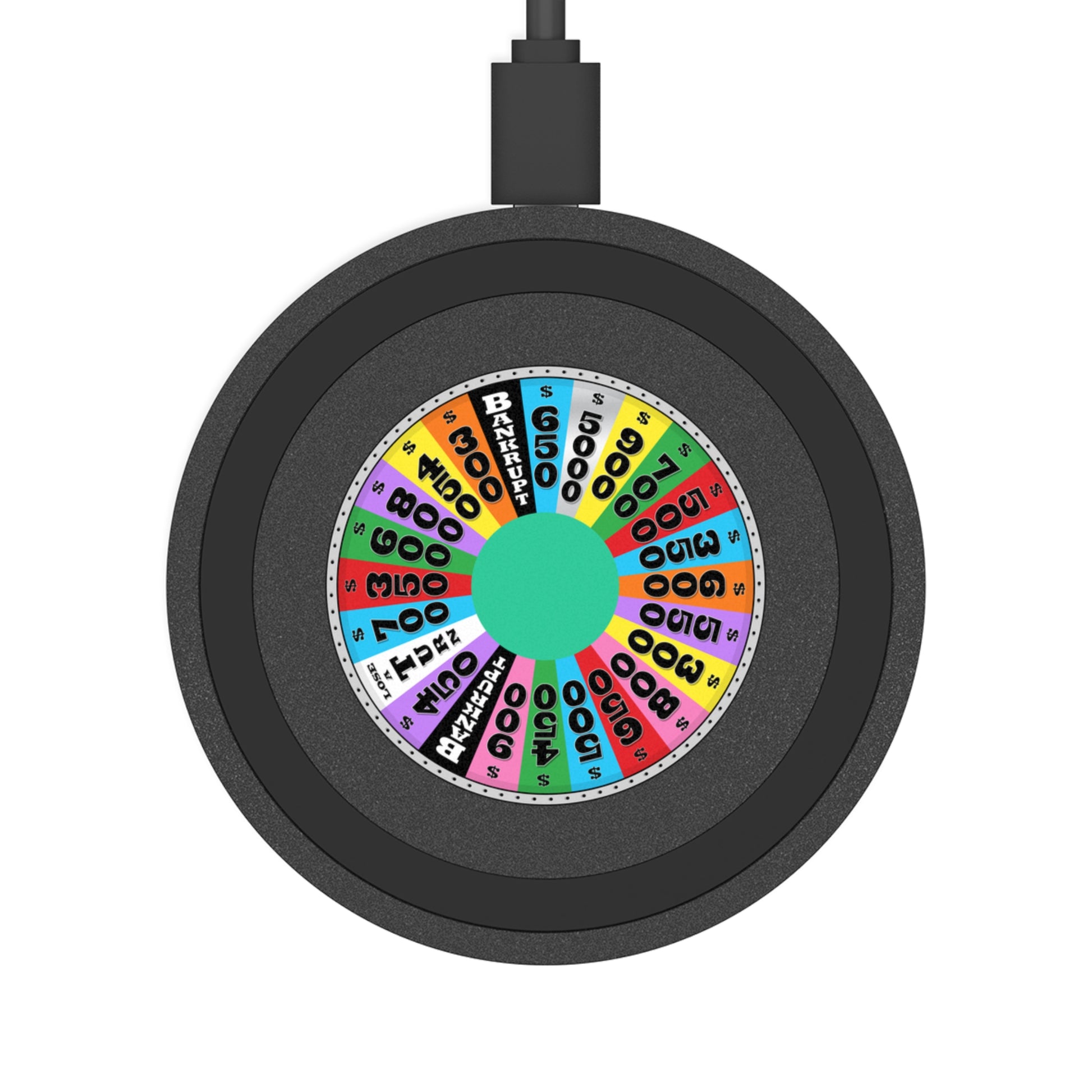 Wheel of Fortune Wireless Charging Pad