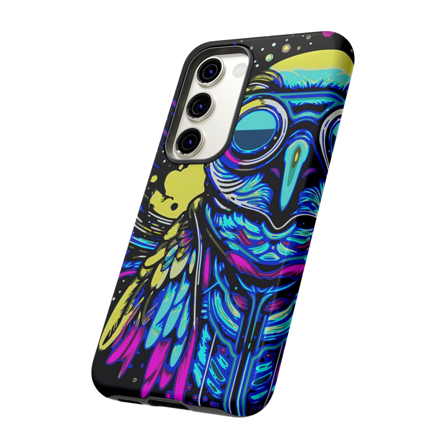 Cyberpunk Owl Tough Cases (Black)