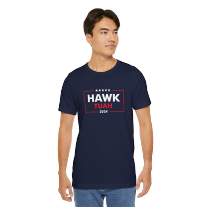 Hawk Tuah 2024 Unisex Jersey Short Sleeve Tee