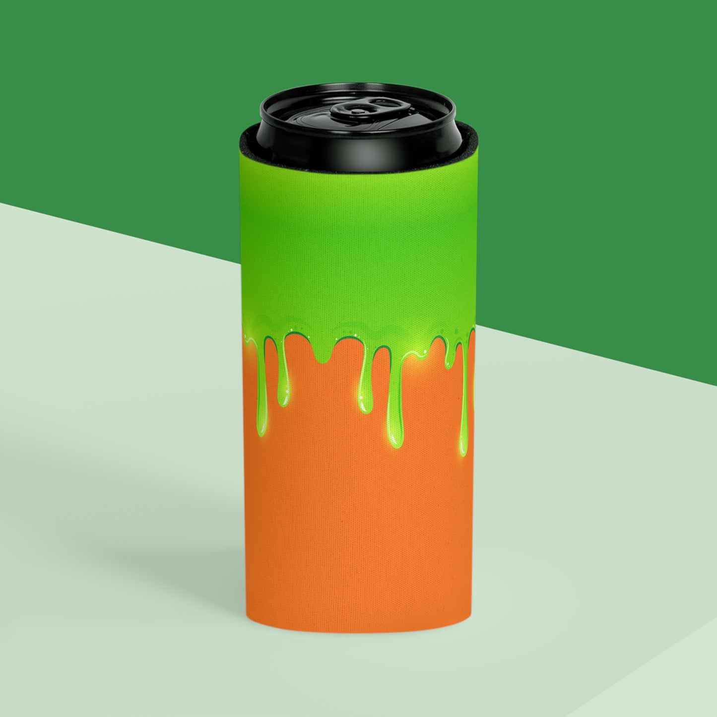 Green Slime Can Cooler