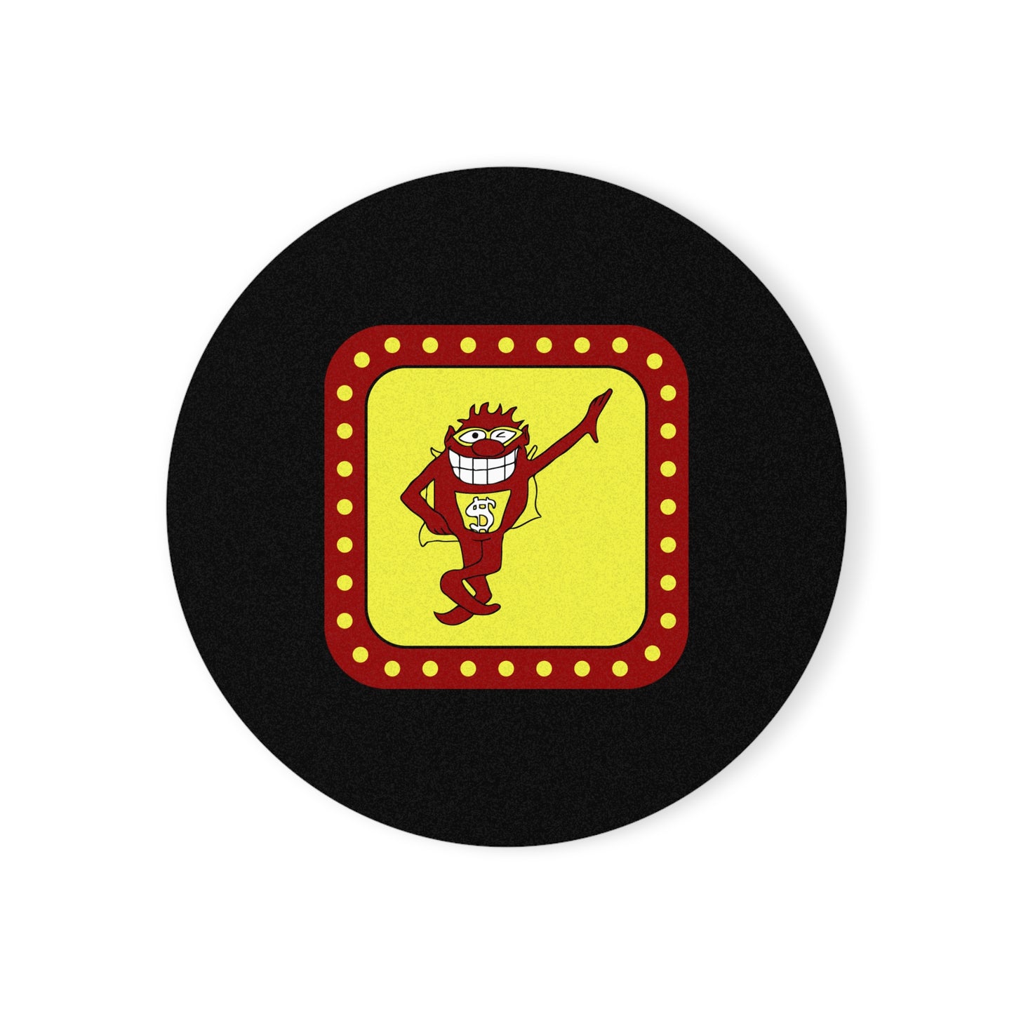 Game Show Whammy Cork Back Coaster