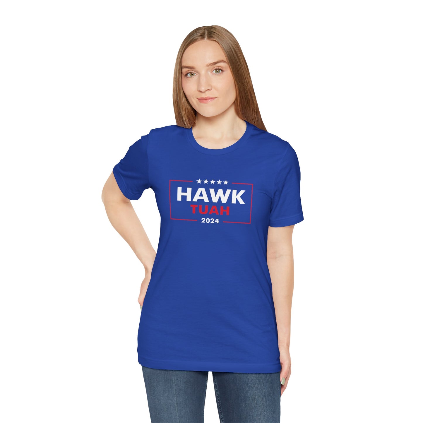 Hawk Tuah 2024 Unisex Jersey Short Sleeve Tee