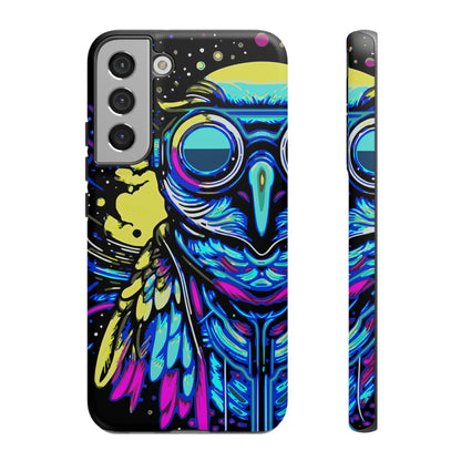 Cyberpunk Owl Tough Cases (Black)