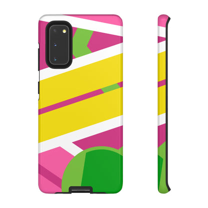 80s Time Machine Movie Hover Board Tough Phone Case