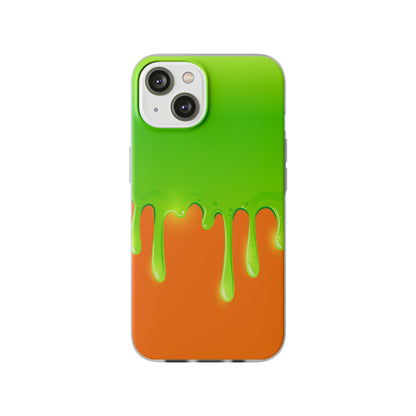 Green Slime Flexi Cases