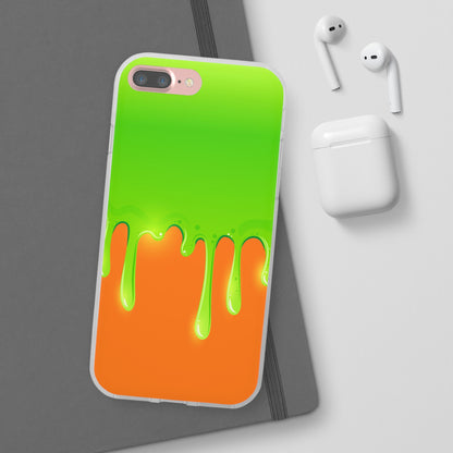 Green Slime Flexi Cases