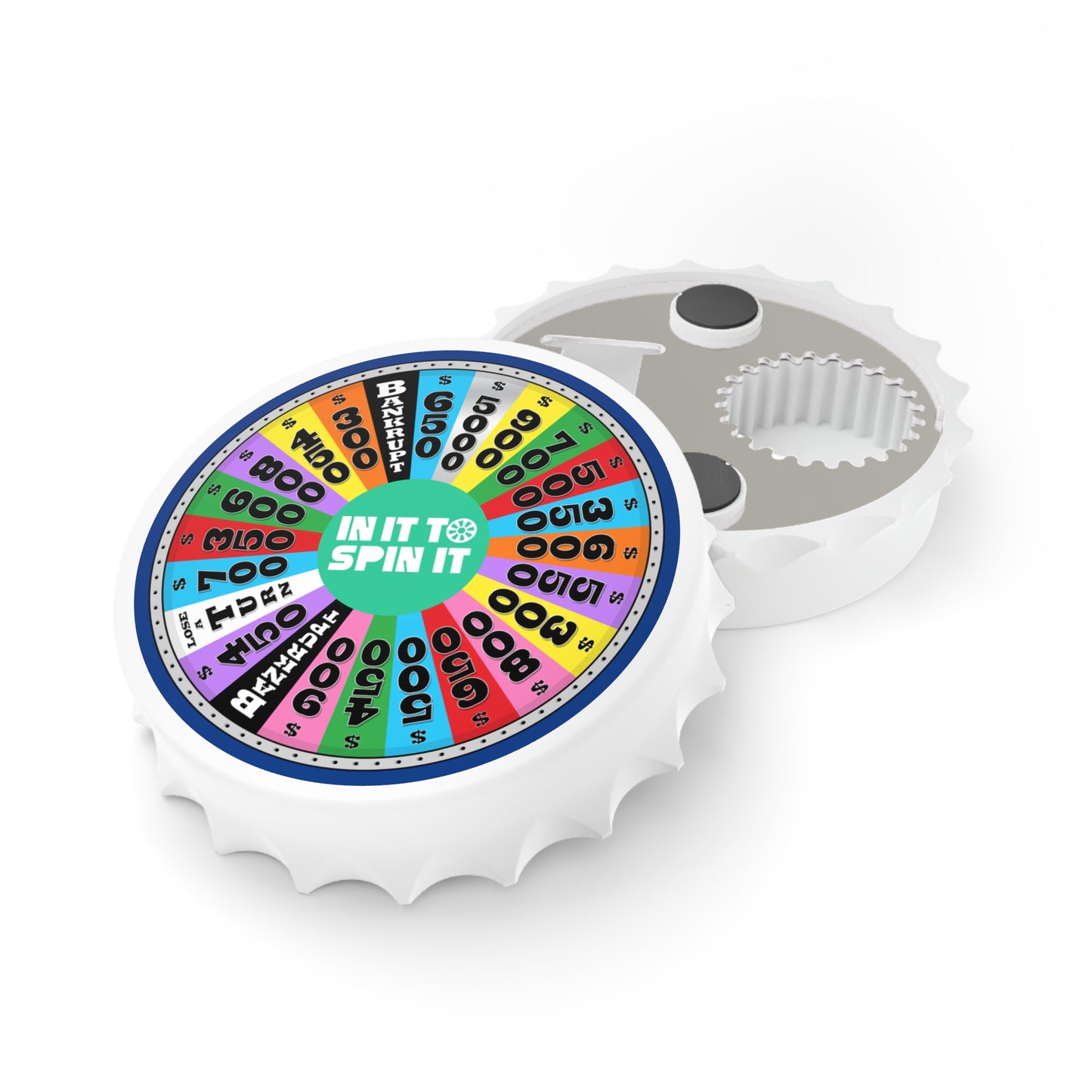 Wheel of Fortune Bottle Opener