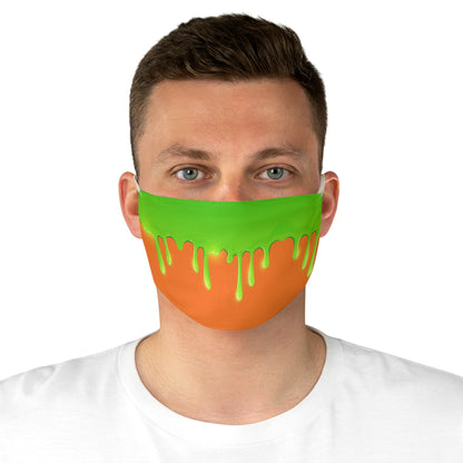 Green Slime Fabric Face Mask