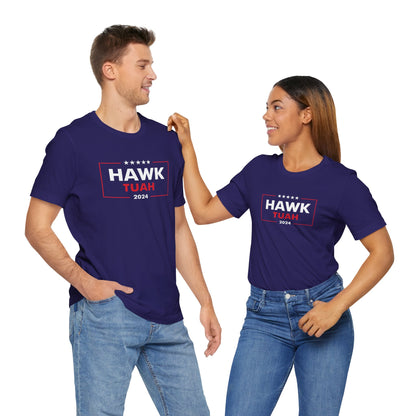 Hawk Tuah 2024 Unisex Jersey Short Sleeve Tee