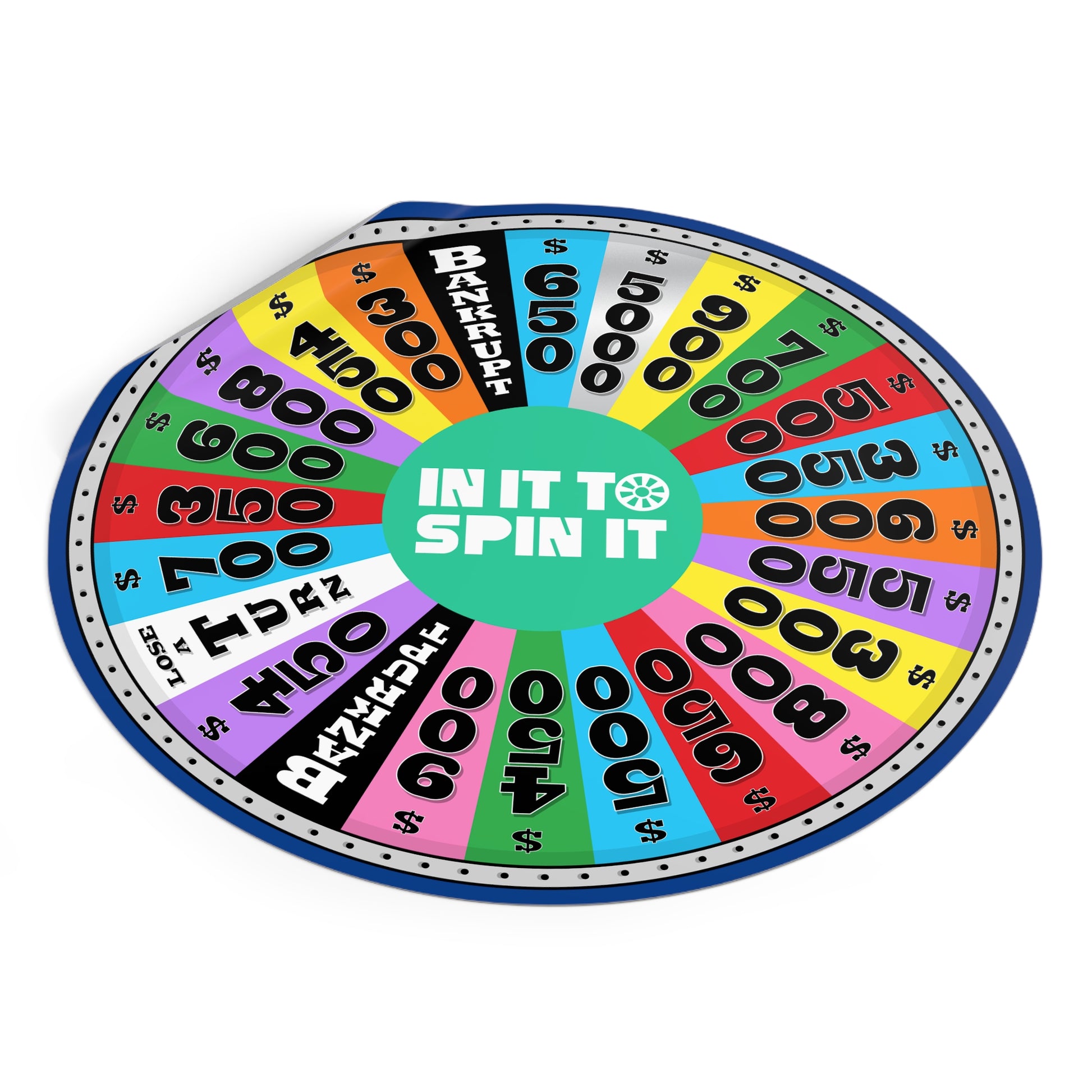 Wheel of Fortune Stickers