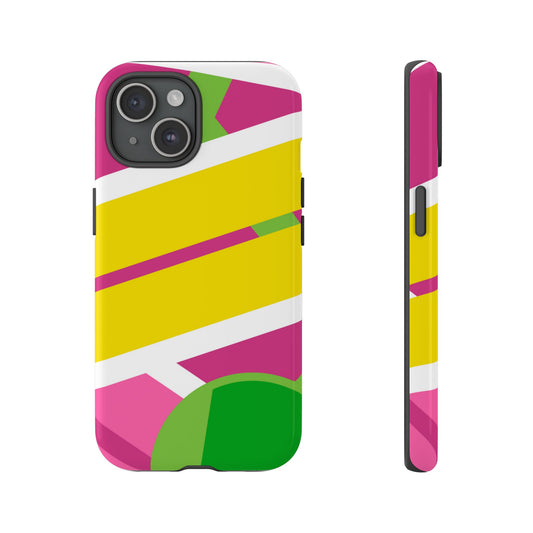 80s Time Machine Movie Hover Board Tough Phone Case