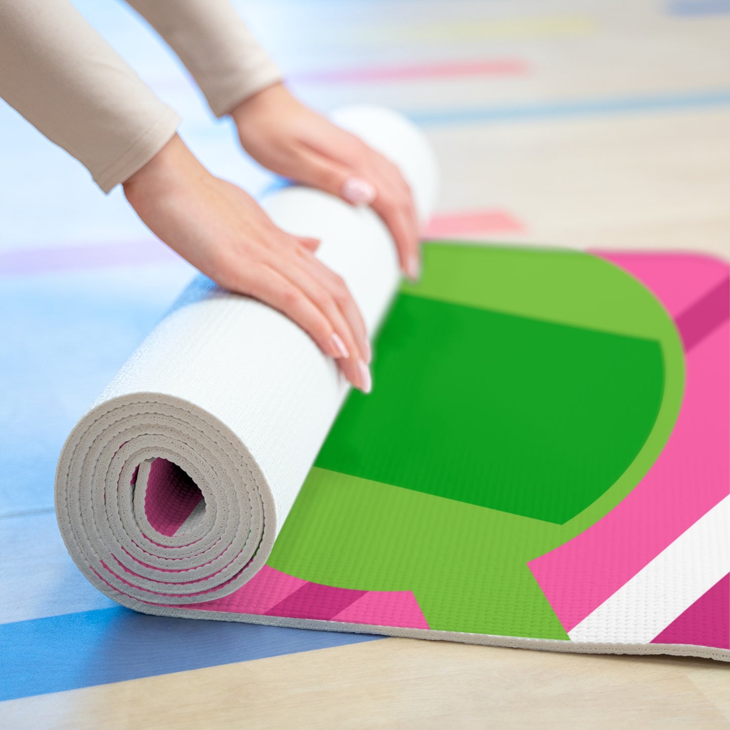 Future Hoverboard Foam Yoga Mat