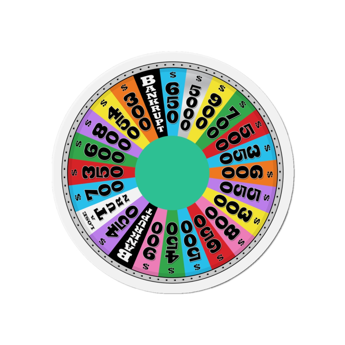 Wheel of Fortune Magnet