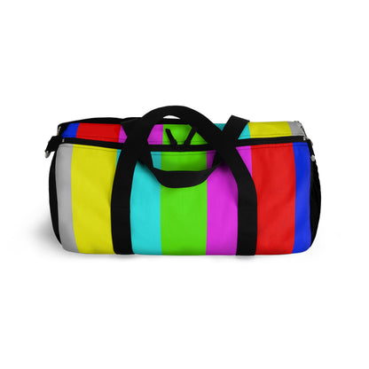 TV Color Bars Duffel Bag