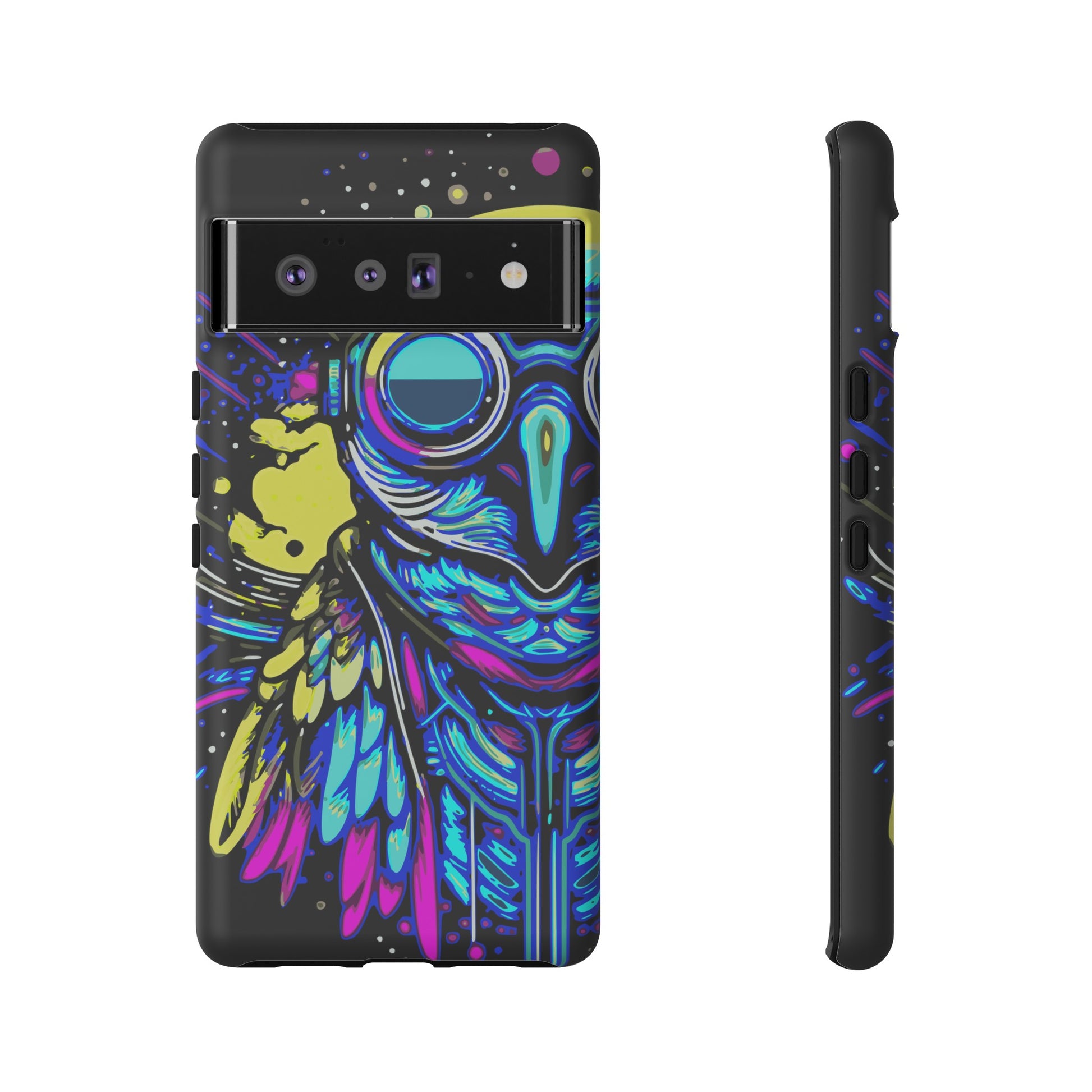 Cyberpunk Owl Tough Cases (Black)