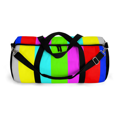 TV Color Bars Duffel Bag