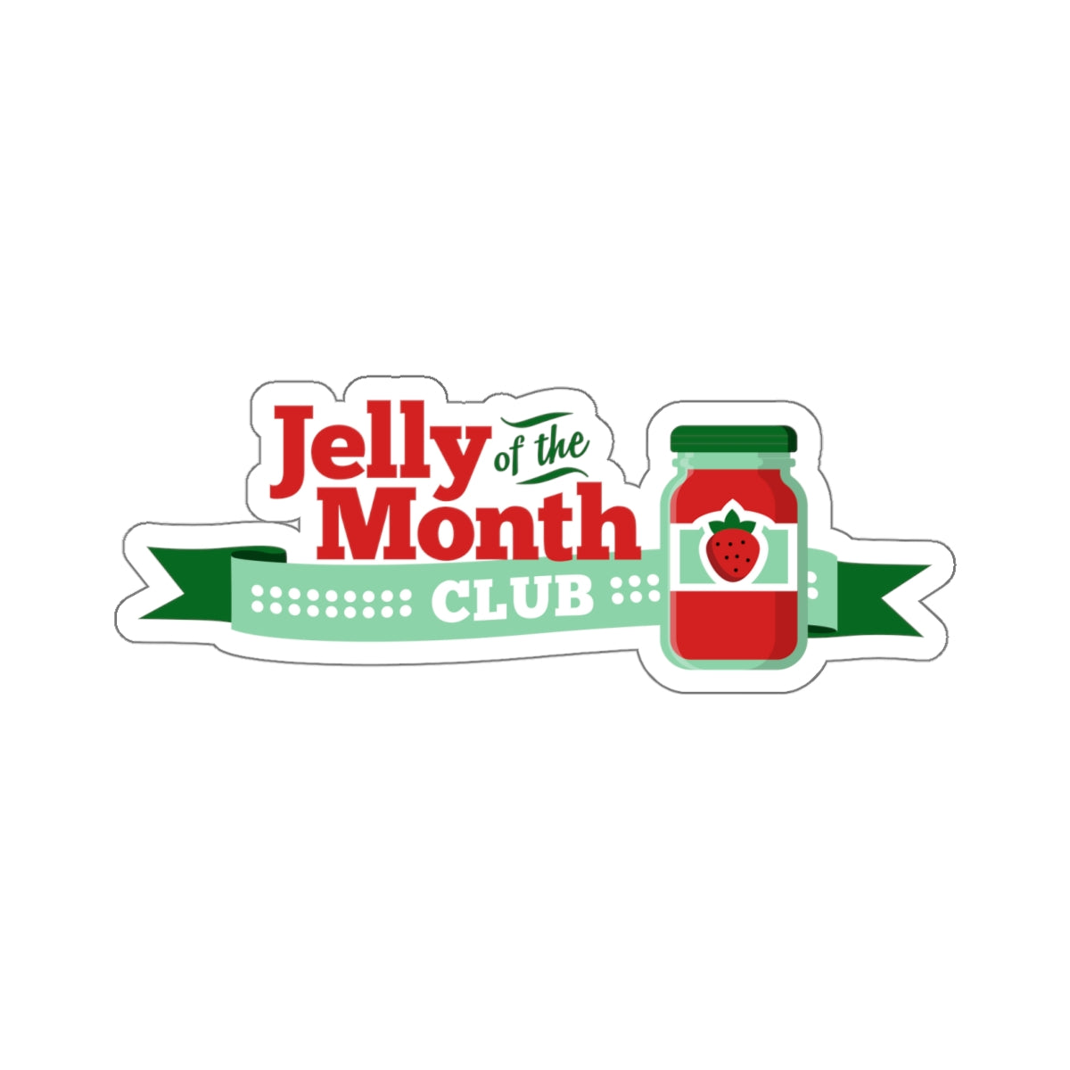 Christmas Vacation Jelly of the Month Club Kiss-Cut Stickers