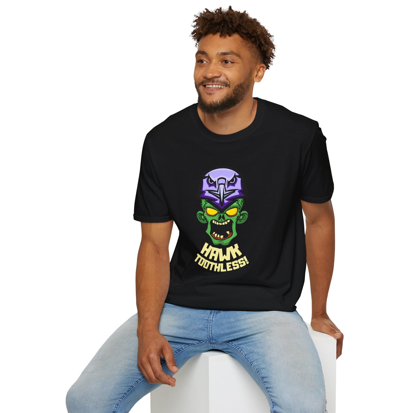 Hawk Toothless Unisex Softstyle T-Shirt