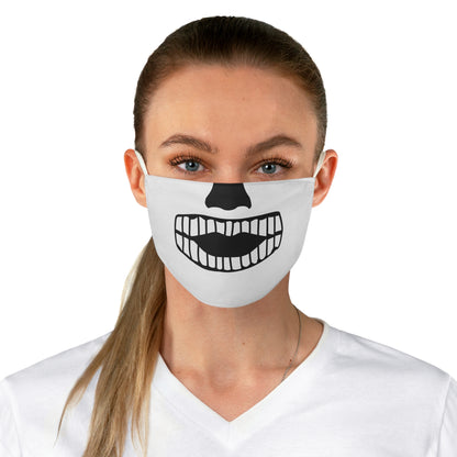 Skull Teeth Fabric Face Mask