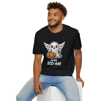 Hawk Boo-Ah! Ghost Unisex Softstyle T-Shirt