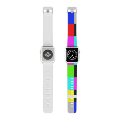 TV Color Bars Watch Band for Apple Watch