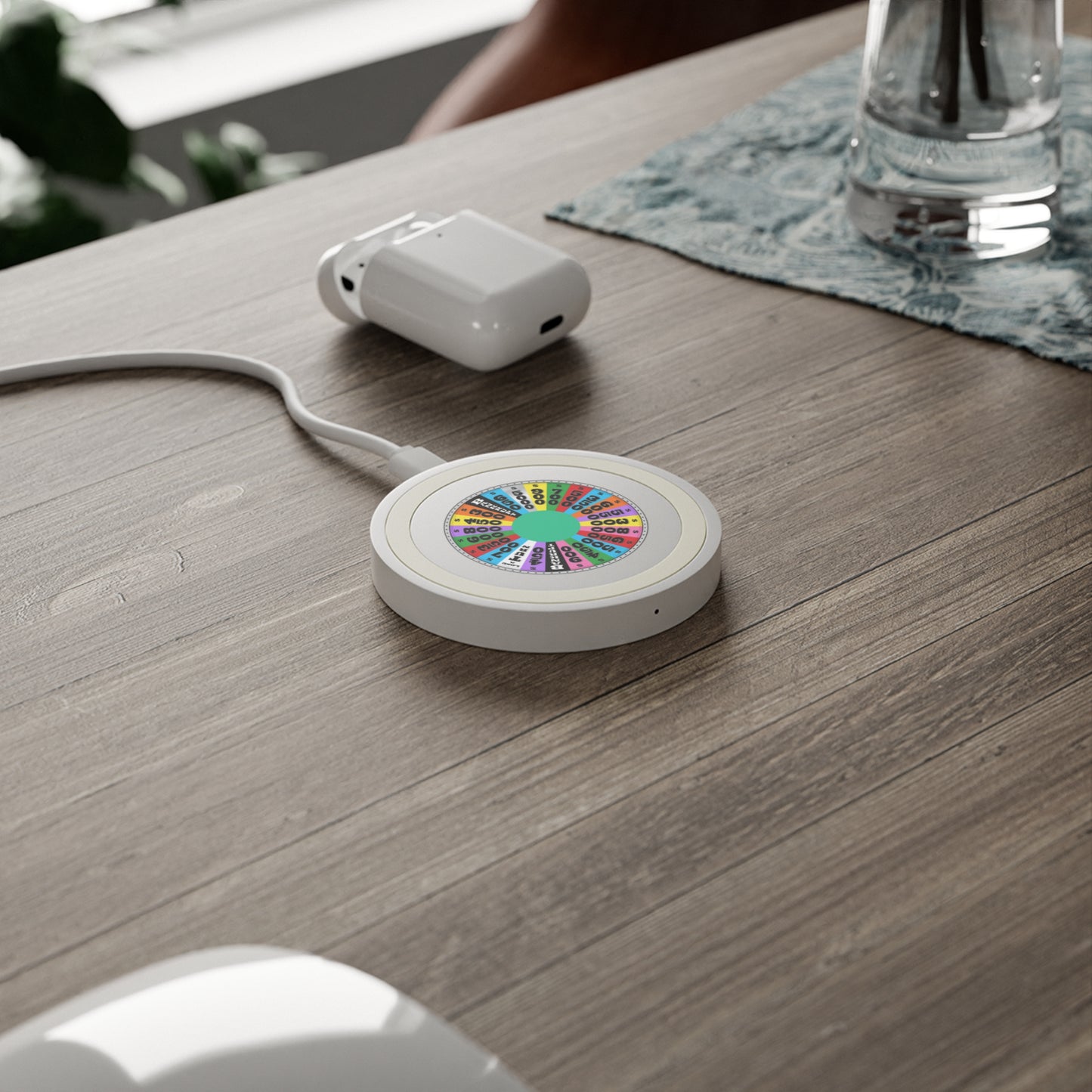 Wheel of Fortune Wireless Charging Pad