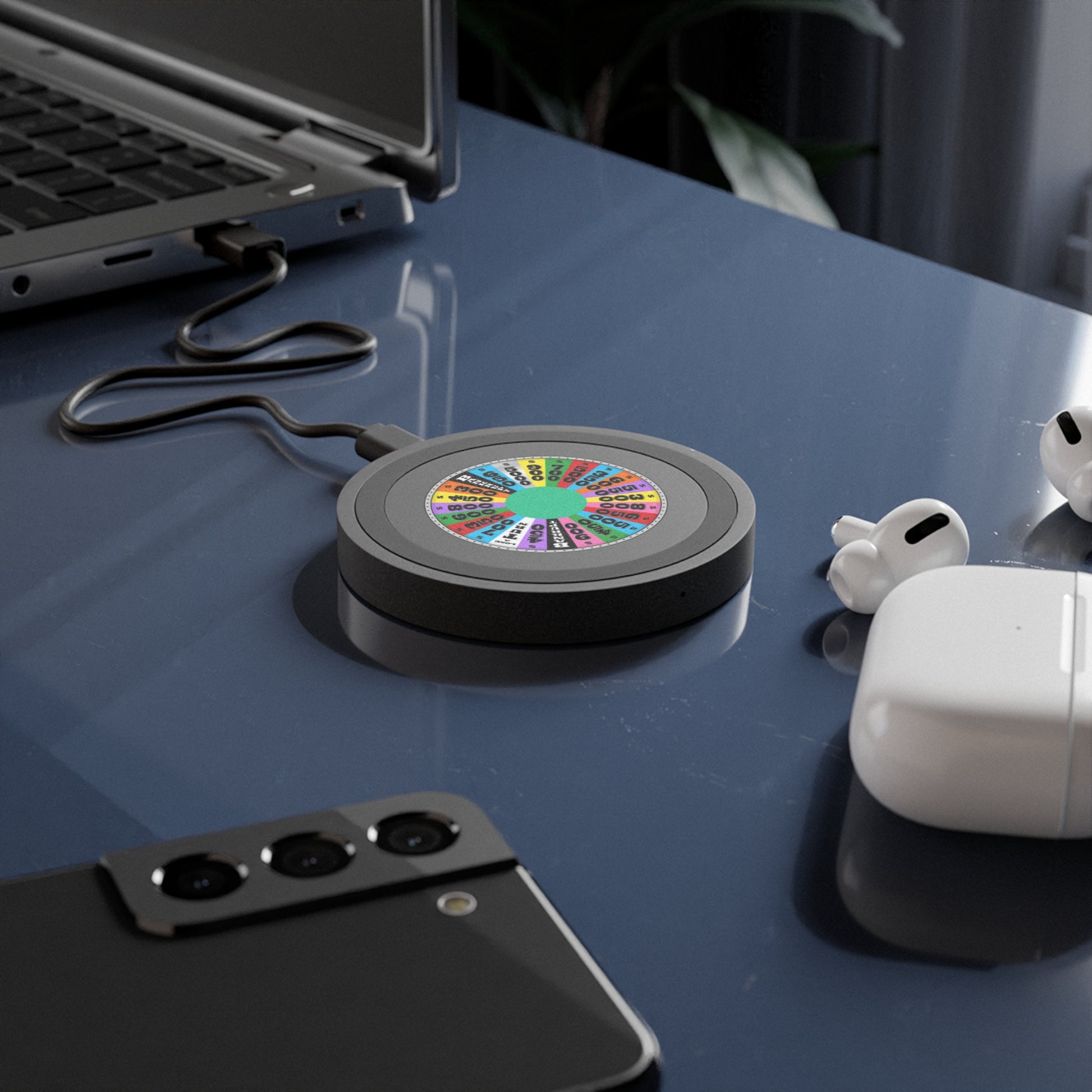 Wheel of Fortune Wireless Charging Pad