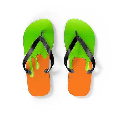 Green Slime Flip Flops