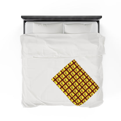 Game Show Whammy Velveteen Plush Blanket