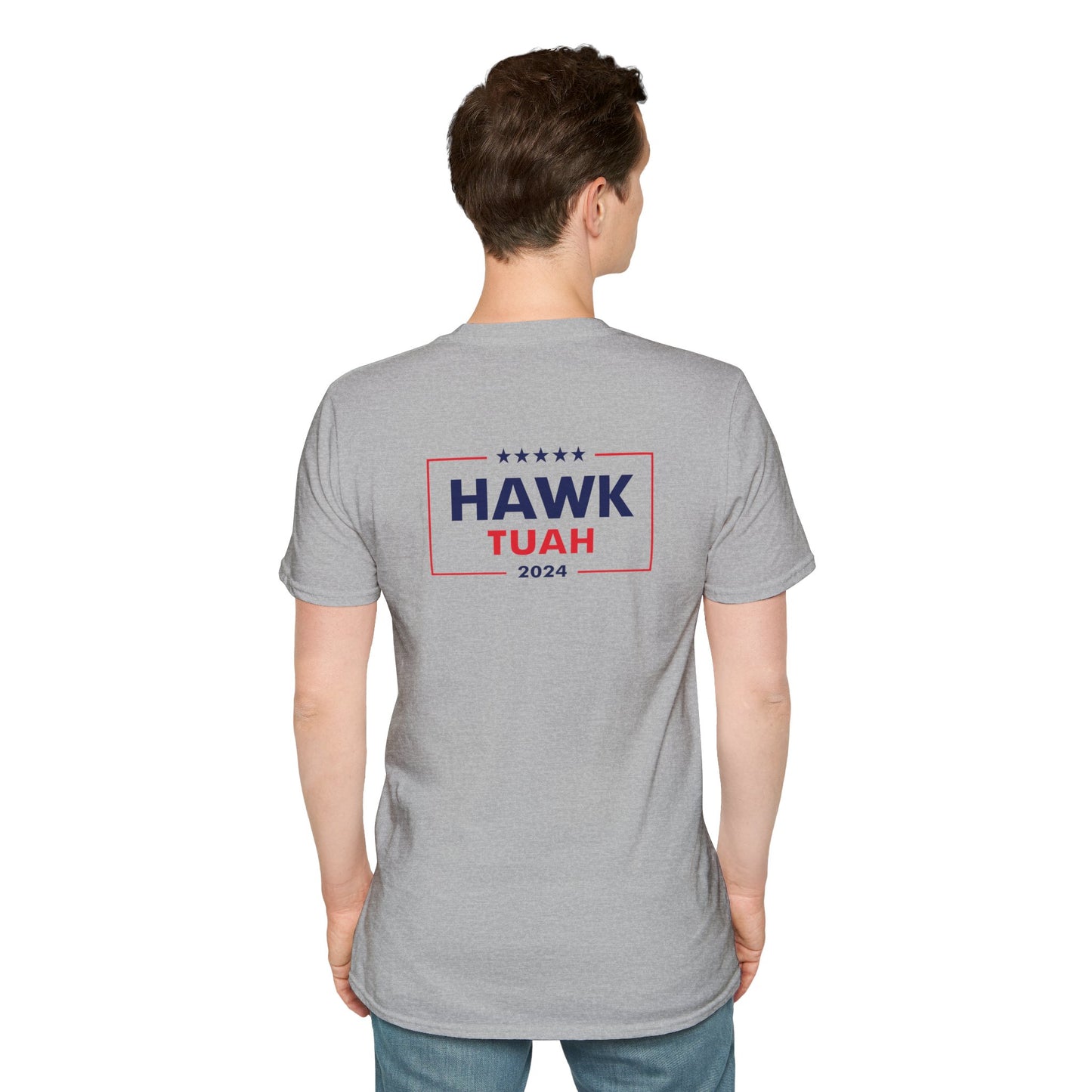 Hawk Tuah 2024 Unisex Softstyle T-Shirt