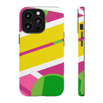 80s Time Machine Movie Hover Board Tough Phone Case