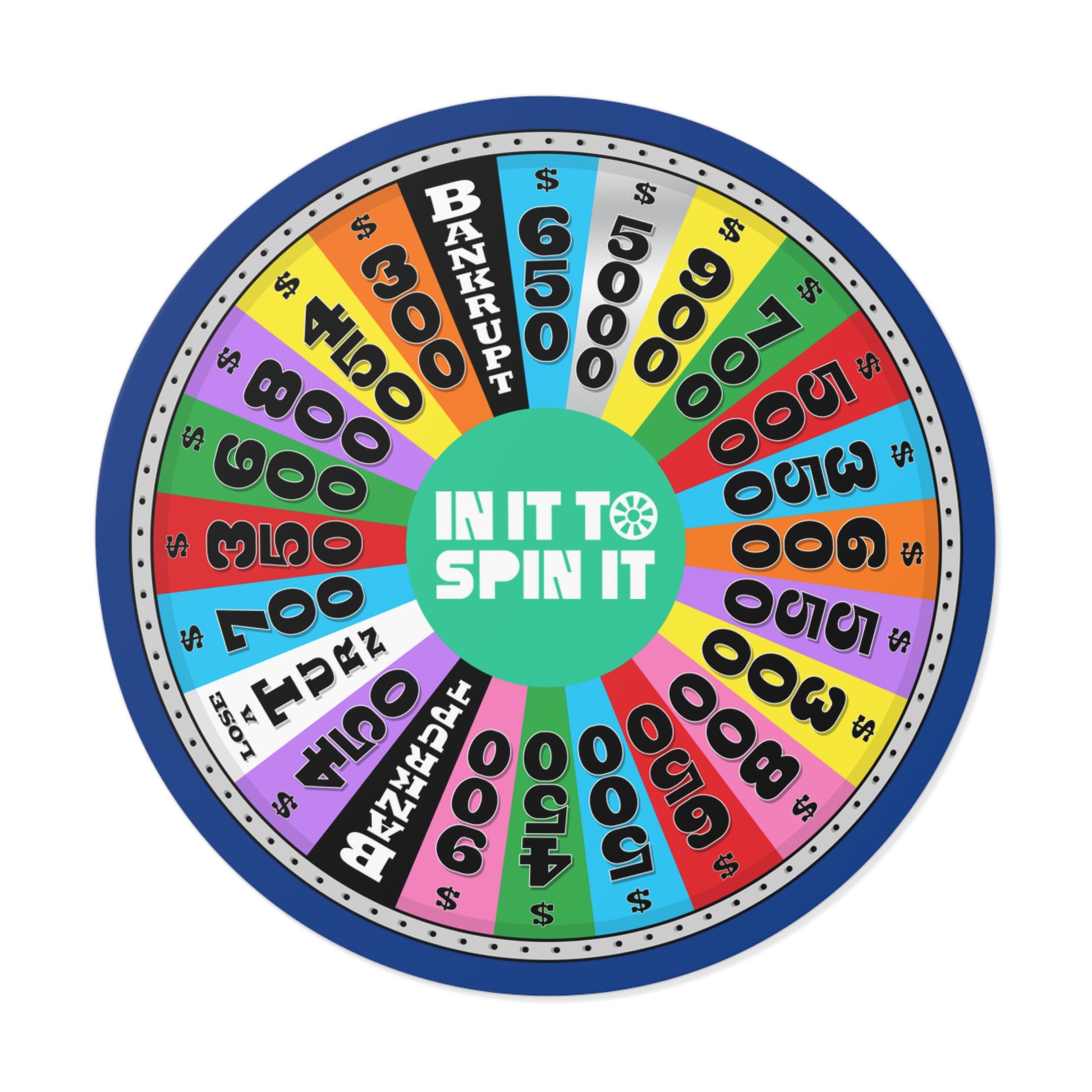 Wheel of Fortune Stickers