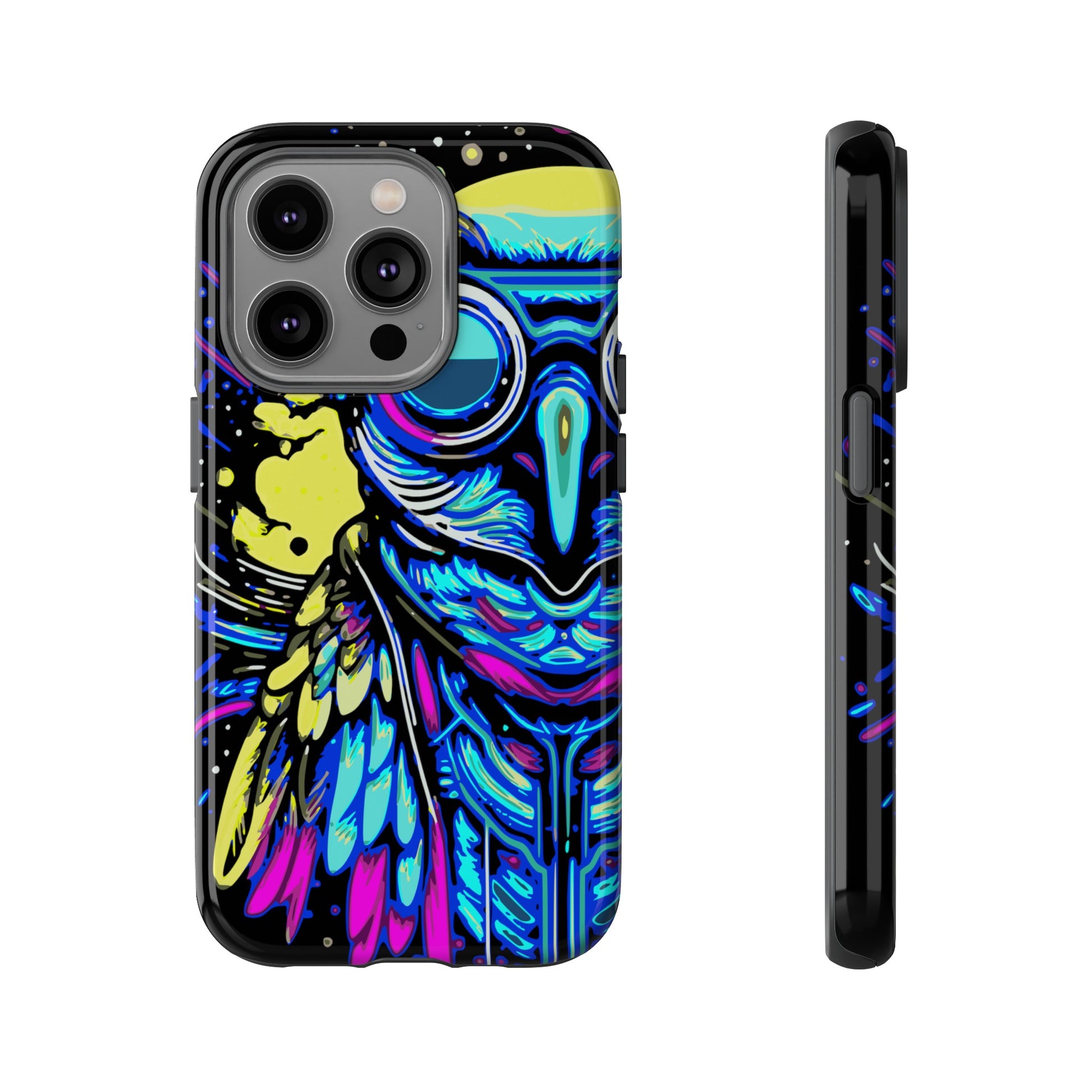 Cyberpunk Owl Tough Cases (Black)