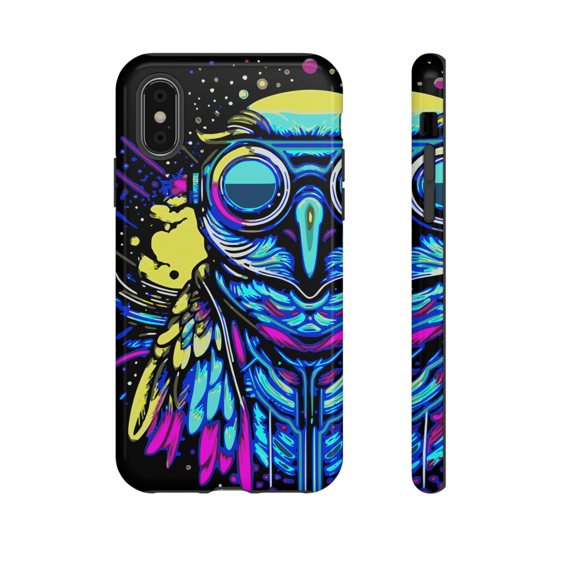 Cyberpunk Owl Tough Cases (Black)