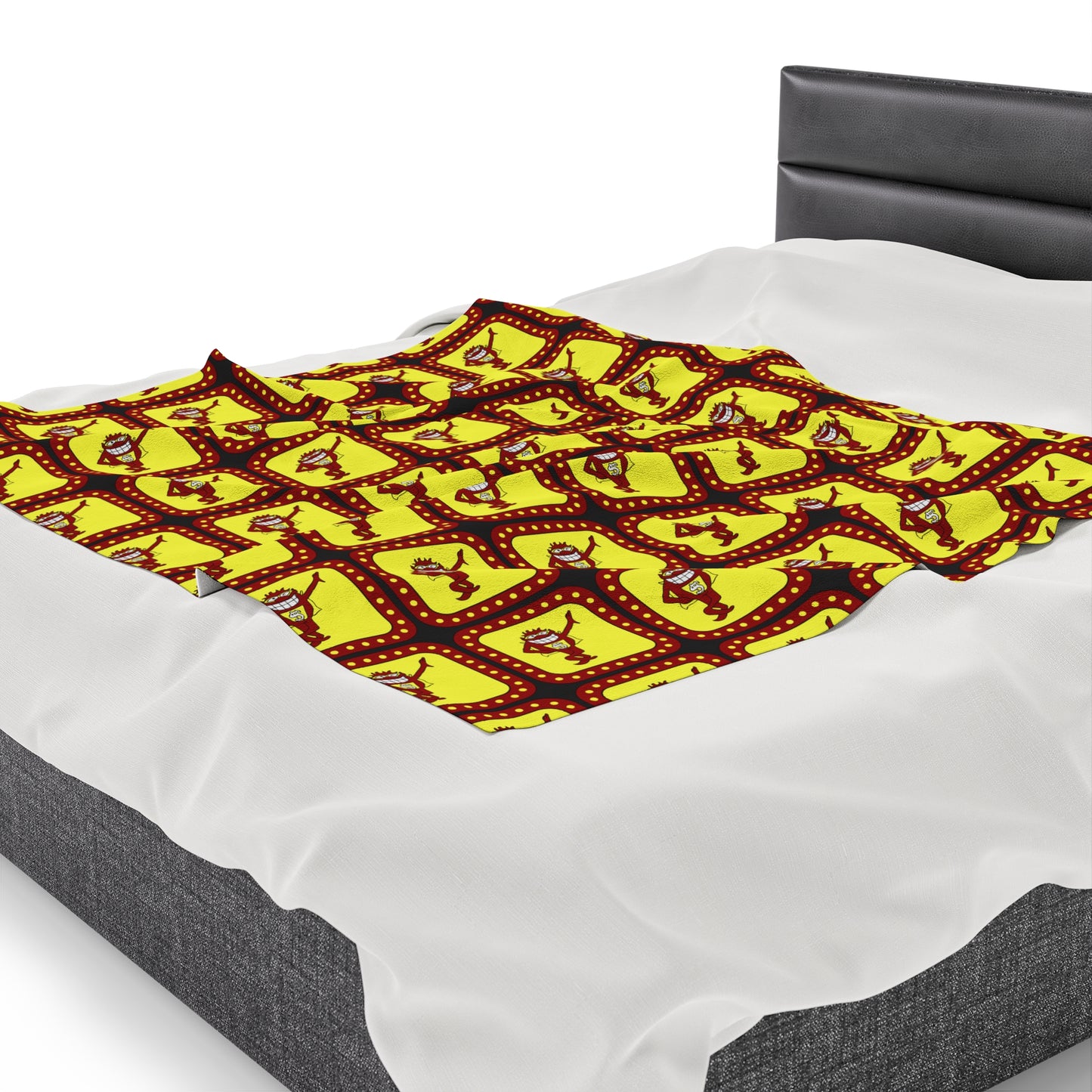 Game Show Whammy Velveteen Plush Blanket