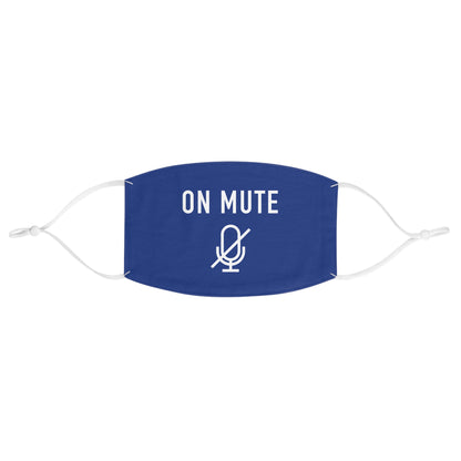 On Mute Fabric Face Mask