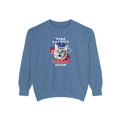 Make America Meow Again Political Meme Sweatshirt