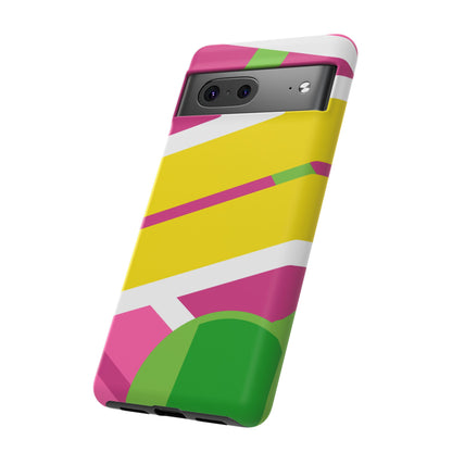 80s Time Machine Movie Hover Board Tough Phone Case